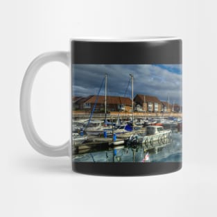 Sunderland Marina Panoramic View Mug